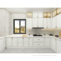 Custom Plywood Melamine Flat Pack White Kitchen Cabinet